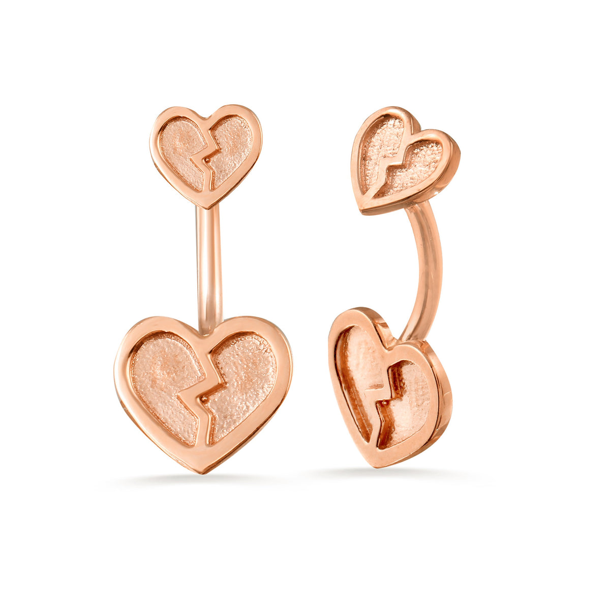 Broken Heart Curved Barbell