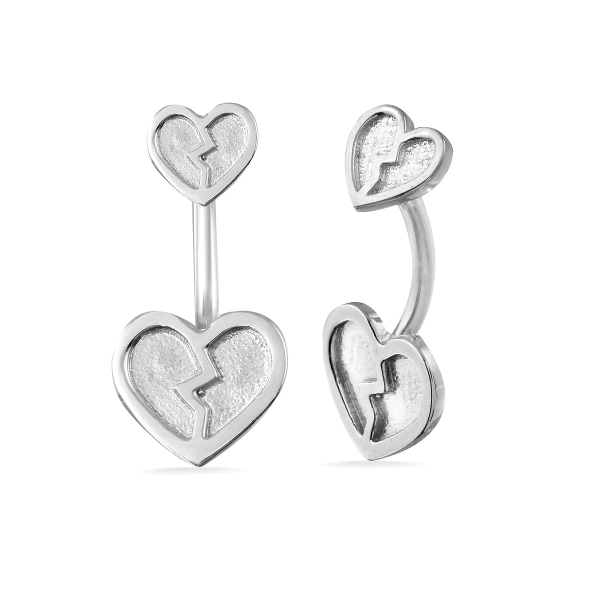 Broken Heart Curved Barbell