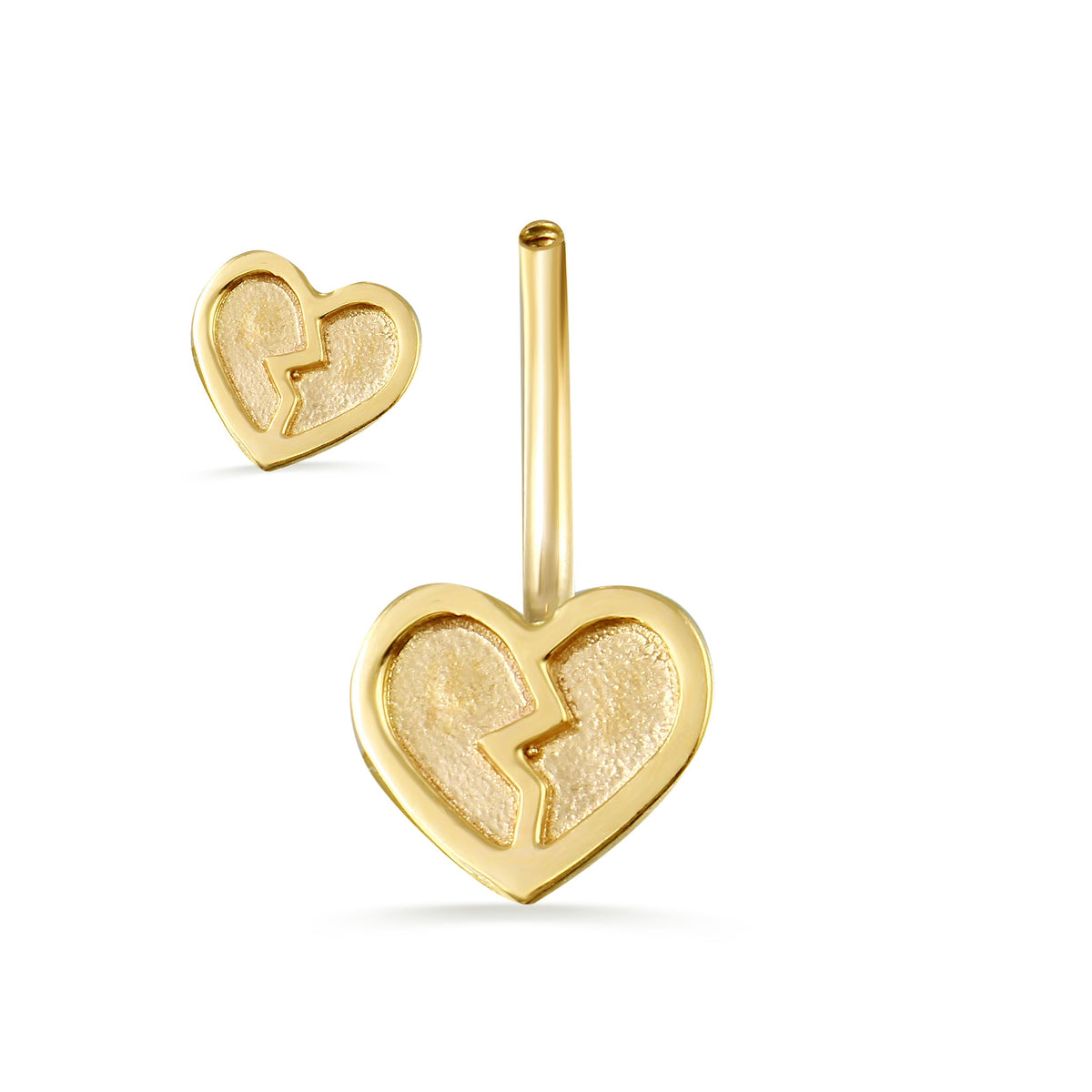 Broken Heart Curved Barbell