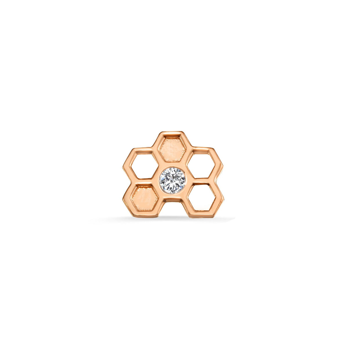 Honeycomb With Gem End