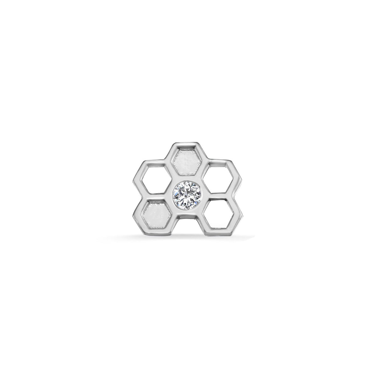 Honeycomb With Gem End
