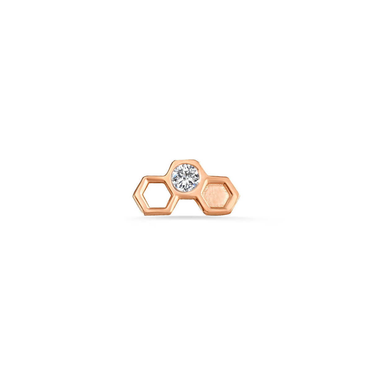 Honeycomb With Gem End