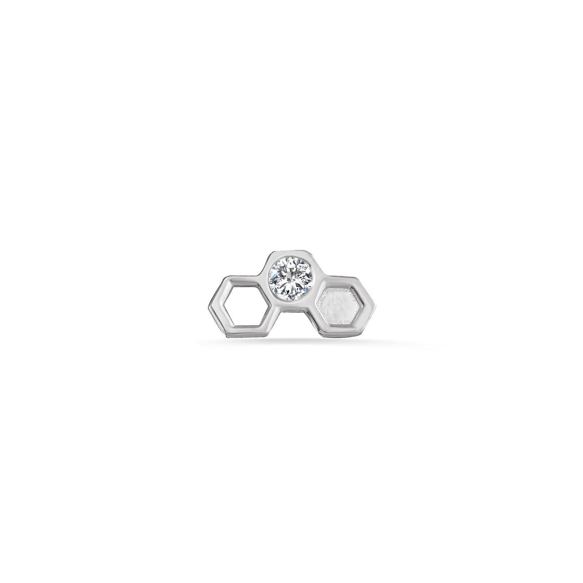 Honeycomb With Gem End