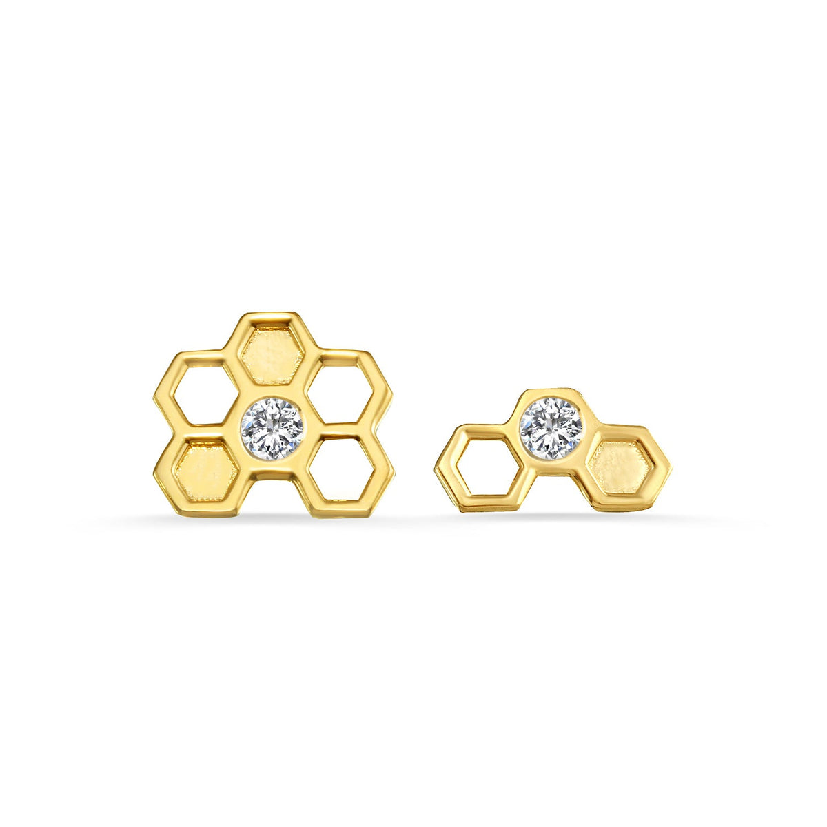 Honeycomb With Gem End