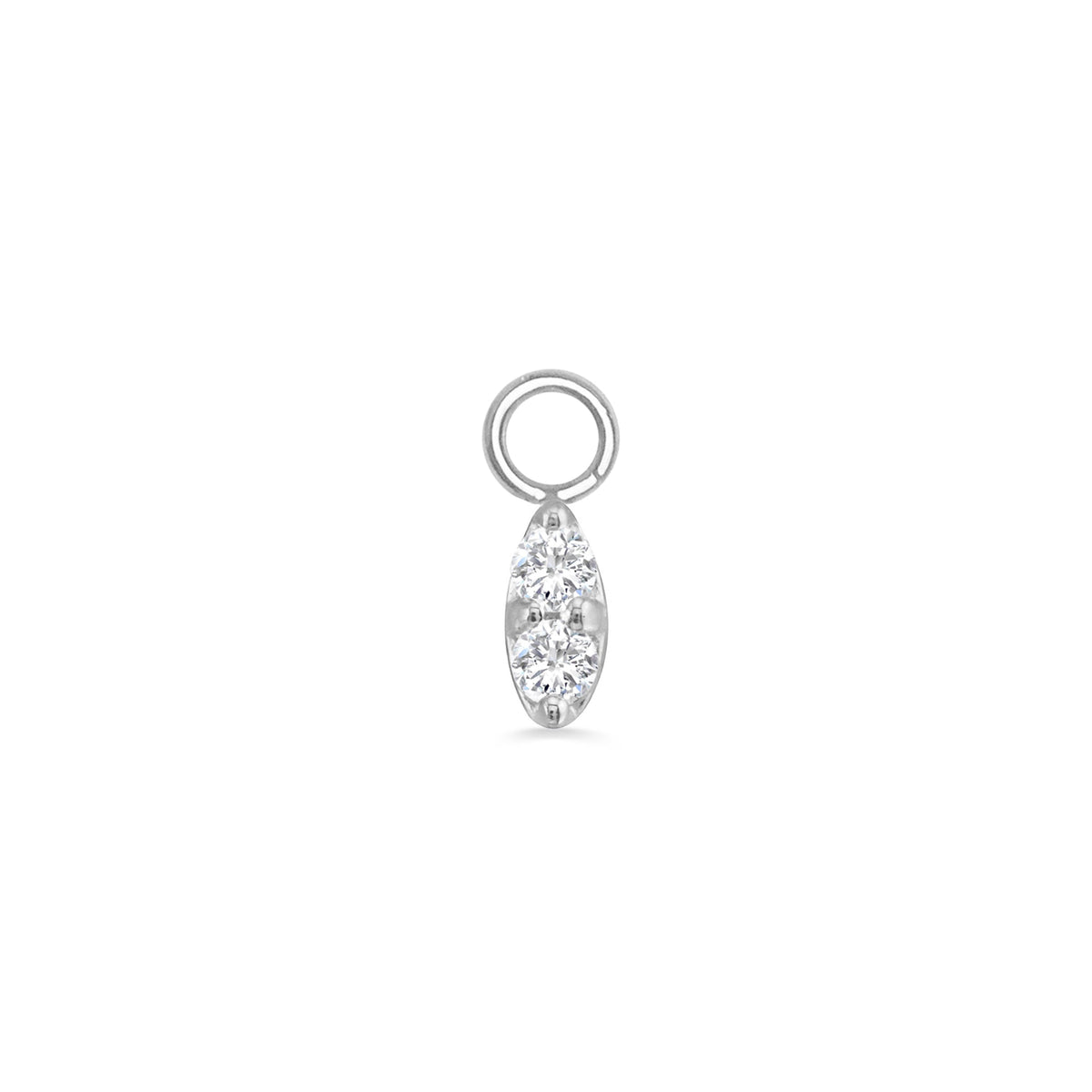 Prongset Marquise Charm
