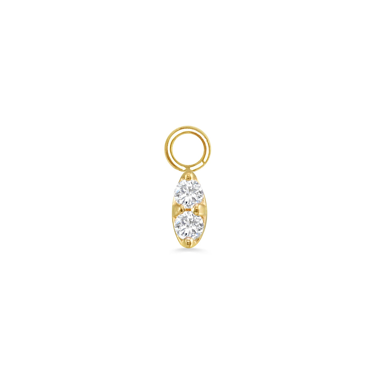 Prongset Marquise Charm