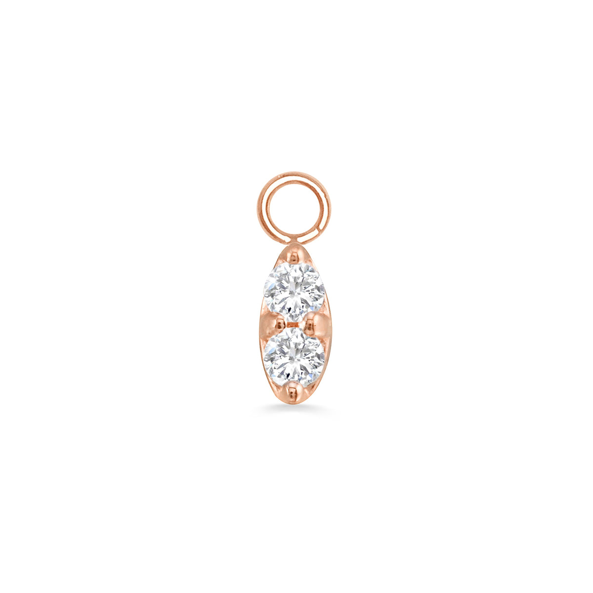 Prongset Marquise Charm