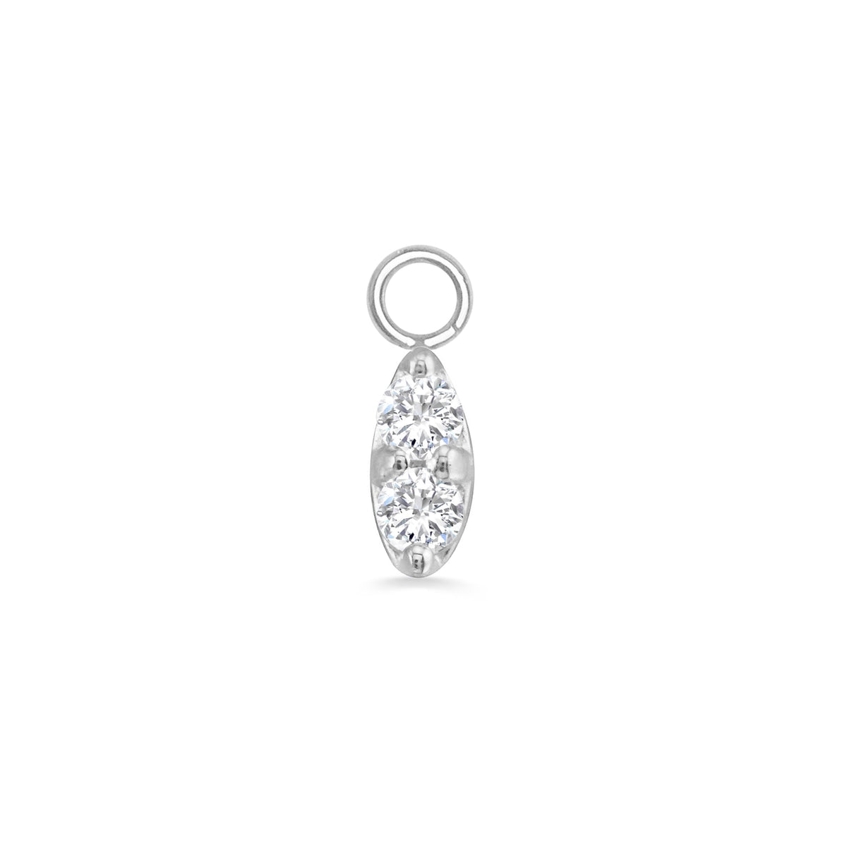 Prongset Marquise Charm