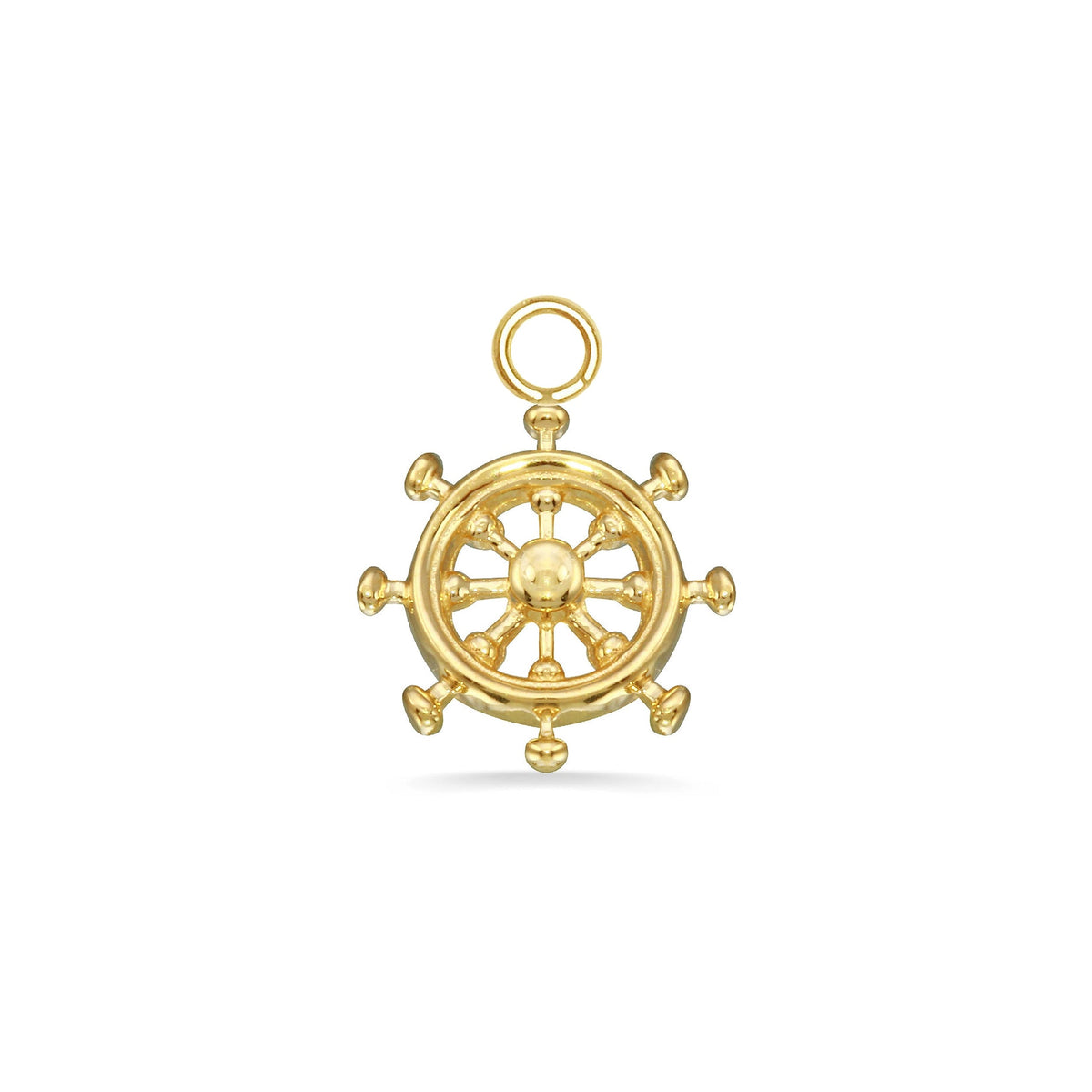 Ship Wheel Charm
