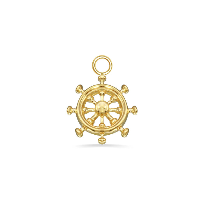 Ship Wheel Charm