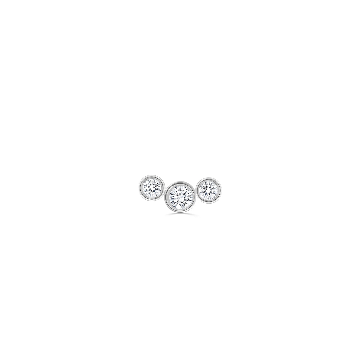 3 Gem Bezel Cluster End