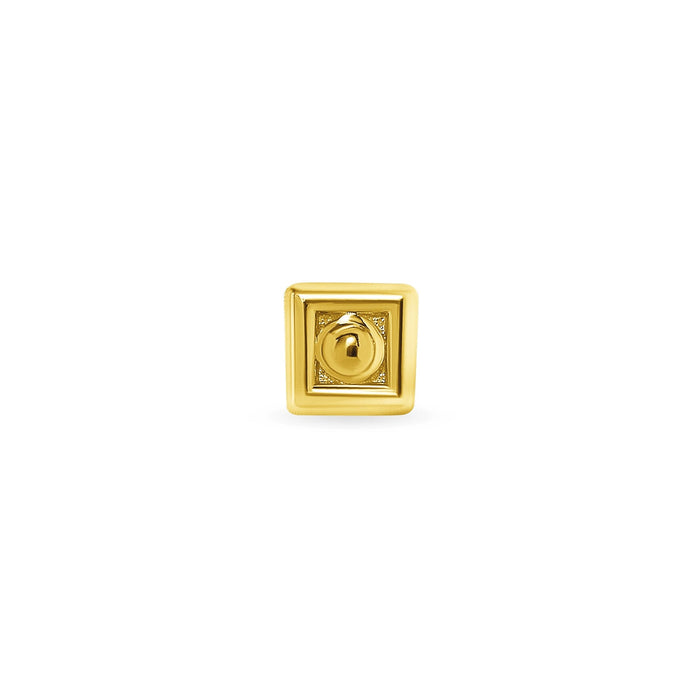 Square With Bead End
