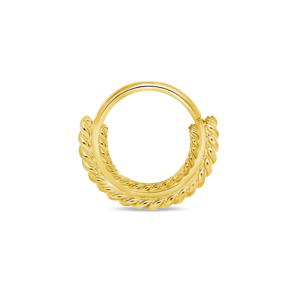 Double Sided Filigree Seamless Ring