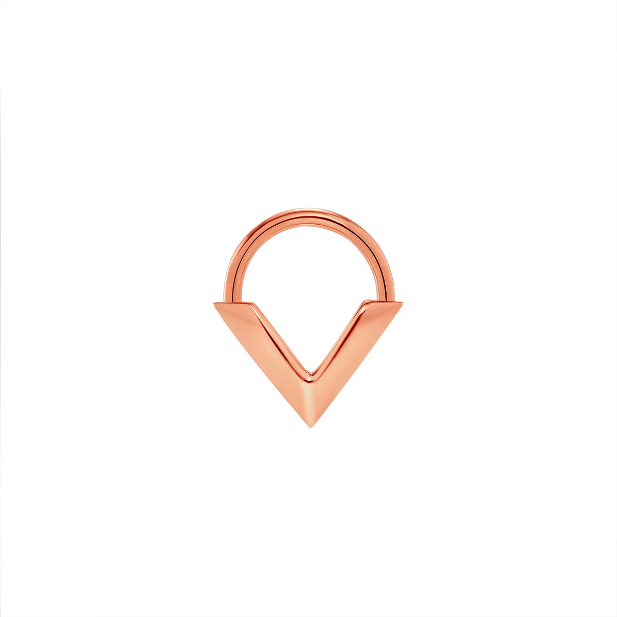 Thick V Seamless Ring