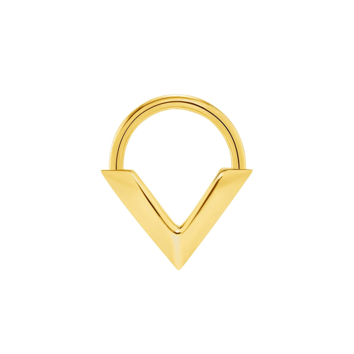 Thick V Seamless Ring