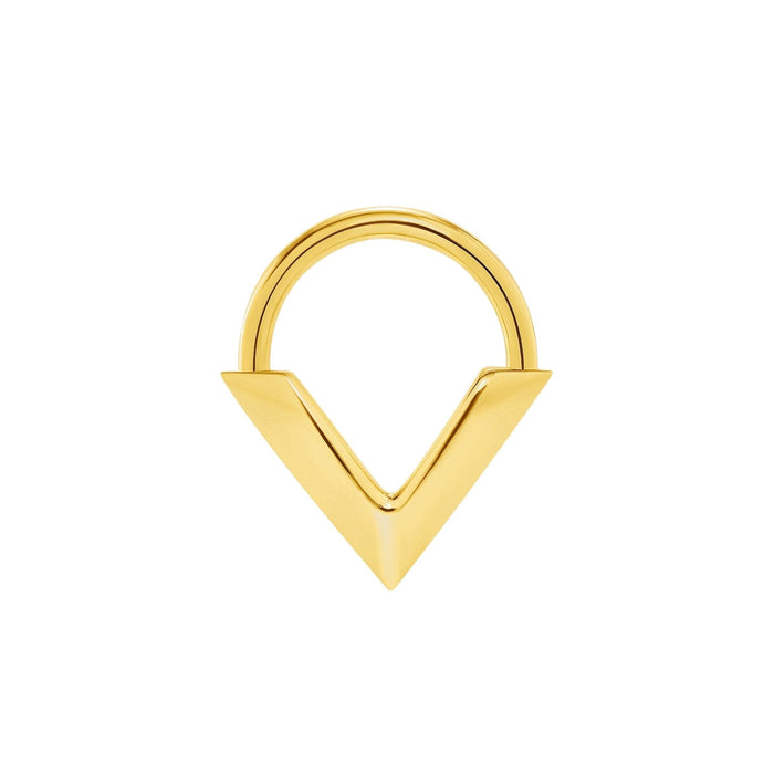 Thick V Seamless Ring
