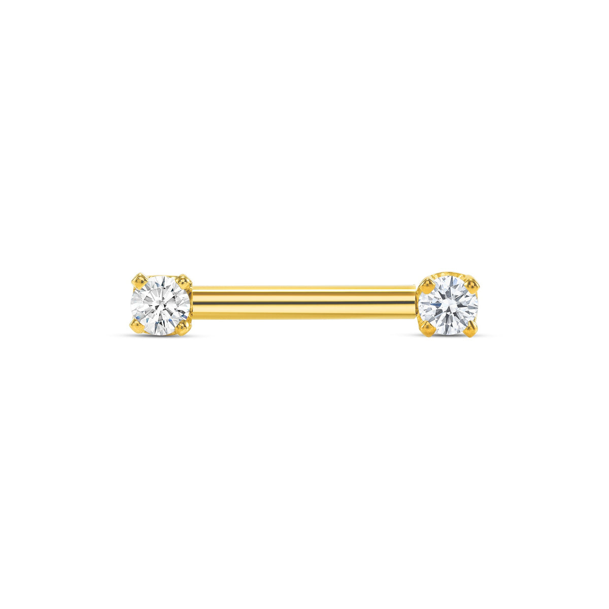 Classic Prong Straight Barbell