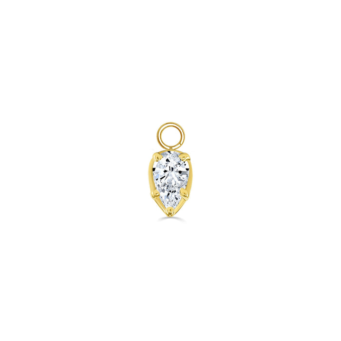 Ornament Pear Prong Charm