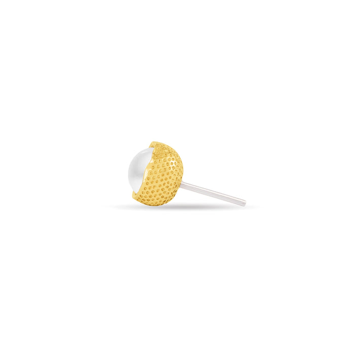 Shell Cup with Geniune Pearl End