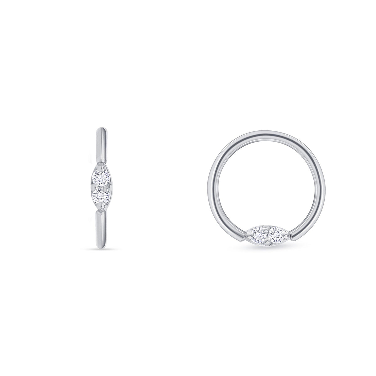 ProngSet Marquise Seamless Ring