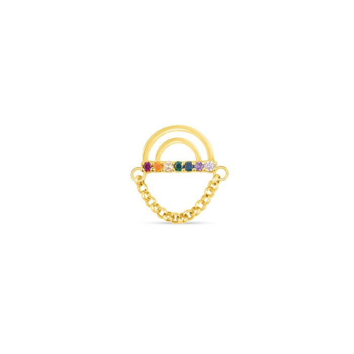 Rainbow with Rolo Chain