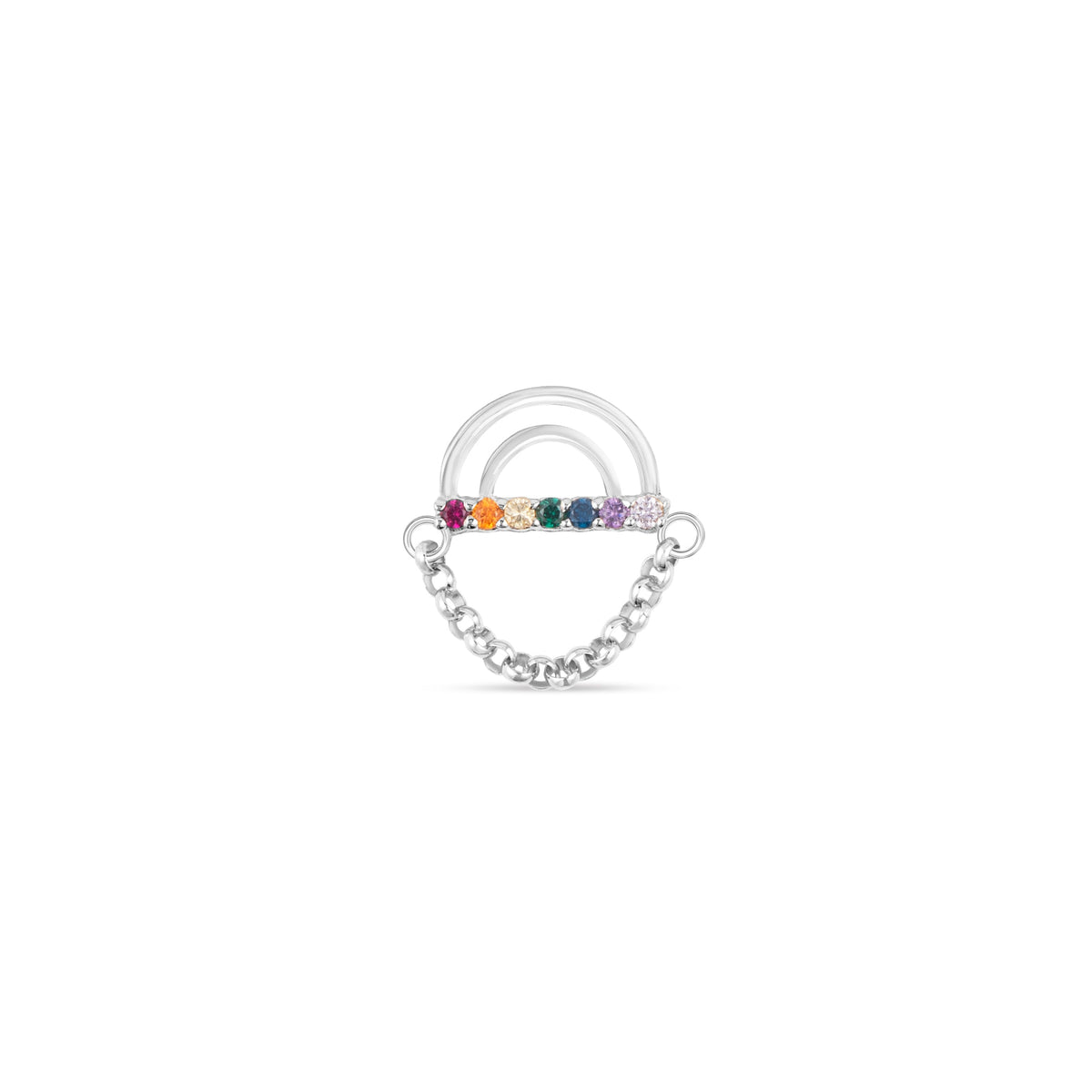Rainbow with Rolo Chain