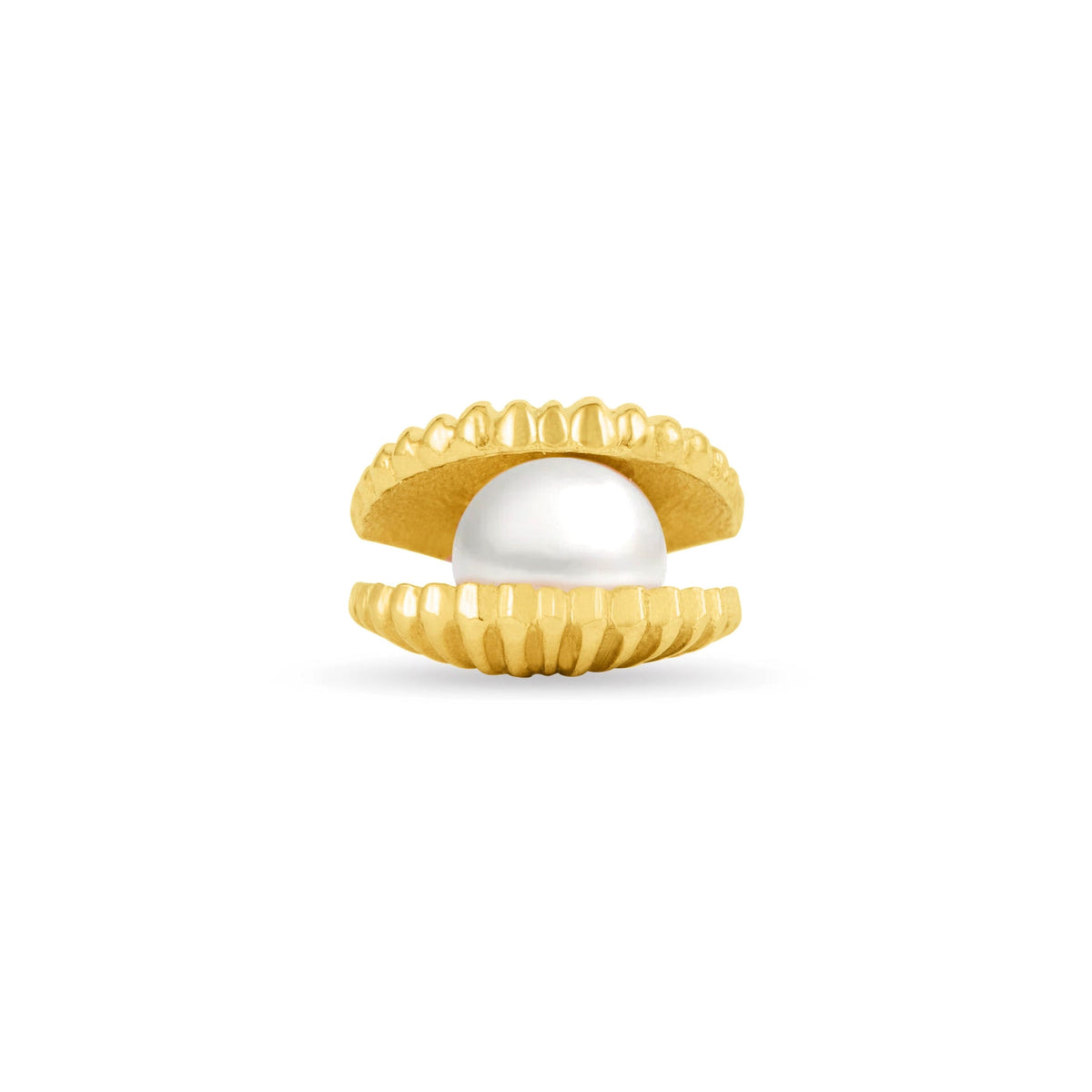 Open Shell with Genuine Pearl End