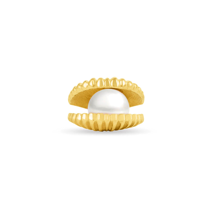 Open Shell with Genuine Pearl End