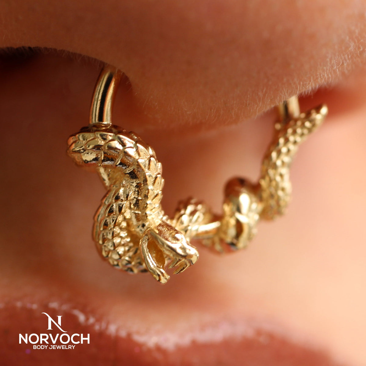 Rattlesnake Seamless Ring