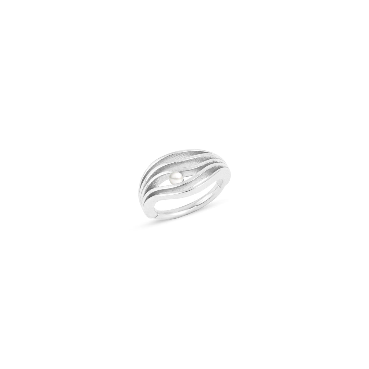 Shoreline Clicker with Genuine Pearl