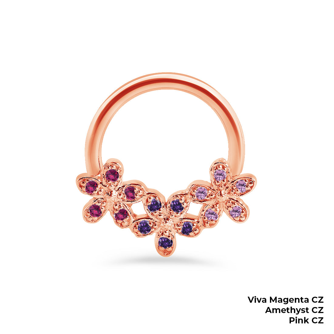 Alyssa Gradient Seamless Ring