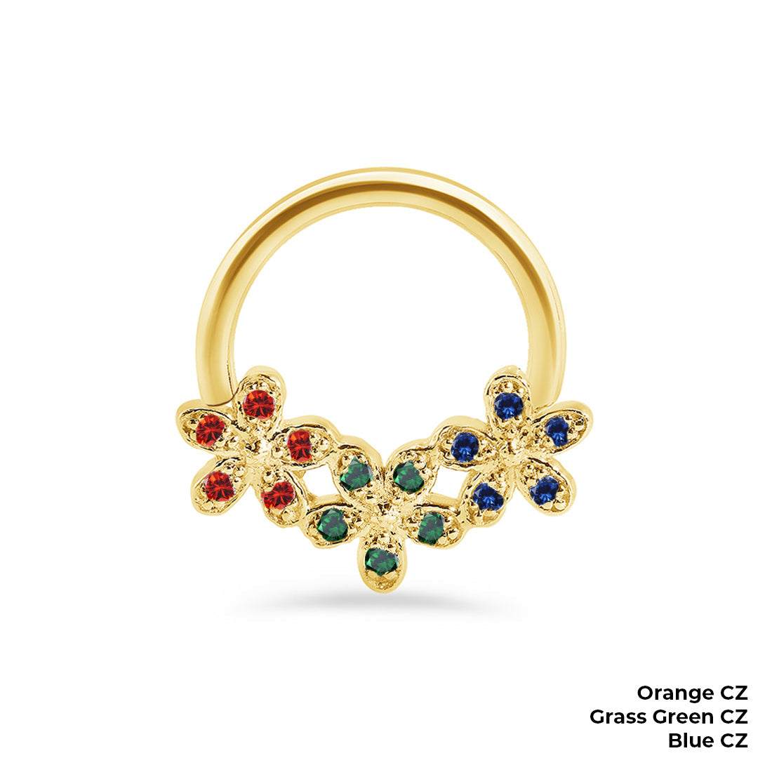 Alyssa Gradient Seamless Ring