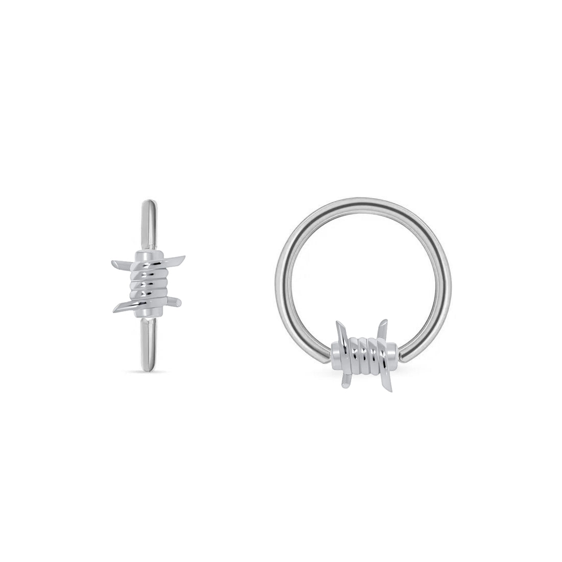 Barbed Wire Seamless Ring