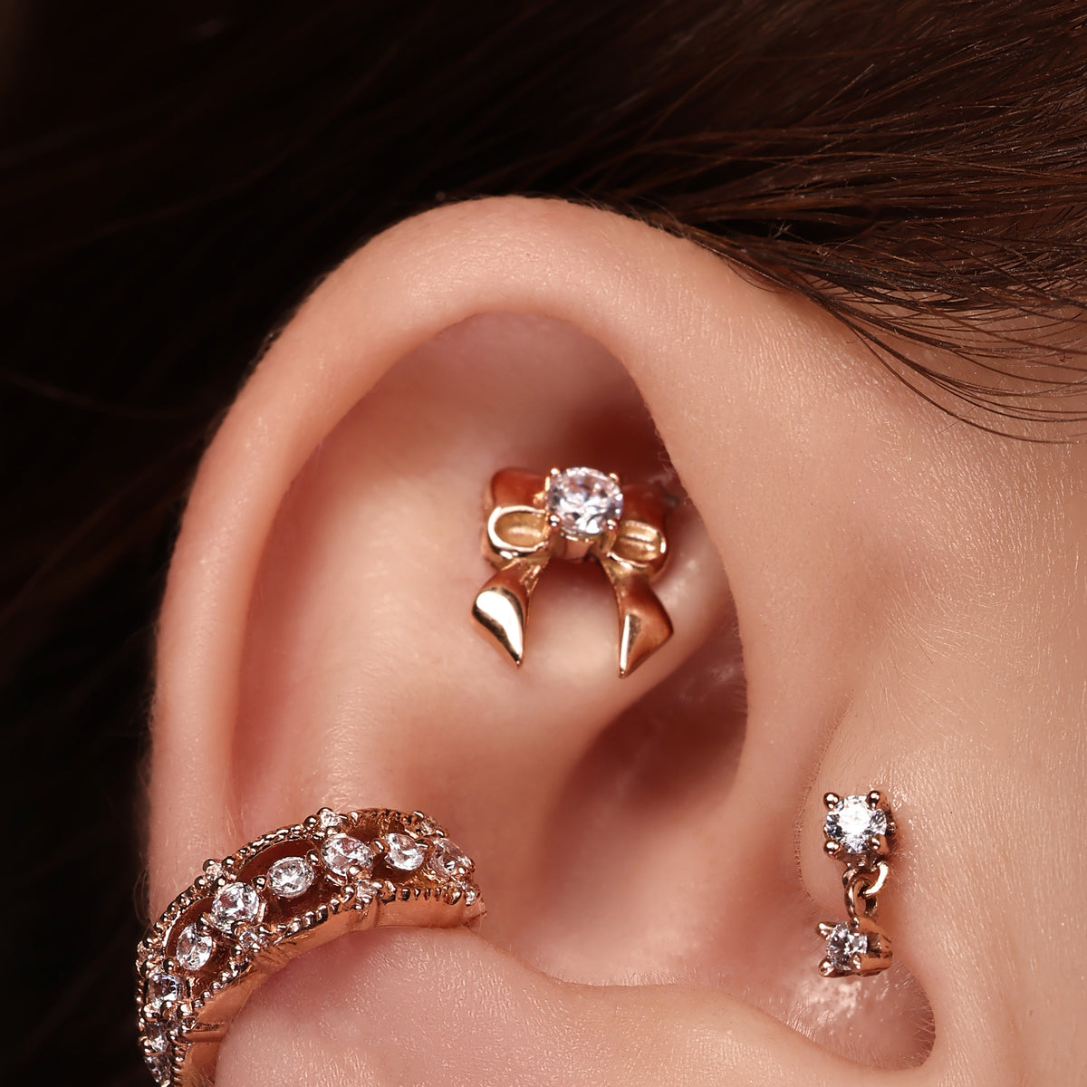 Bow with Gem End