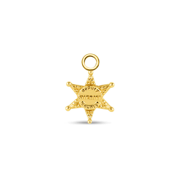 Sheriff's Badge Charm