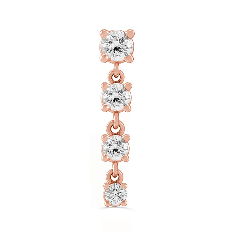 4 Classic Prong Dangle