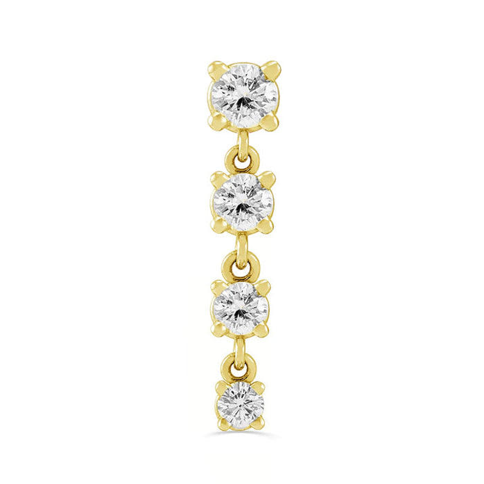 4 Classic Prong Dangle