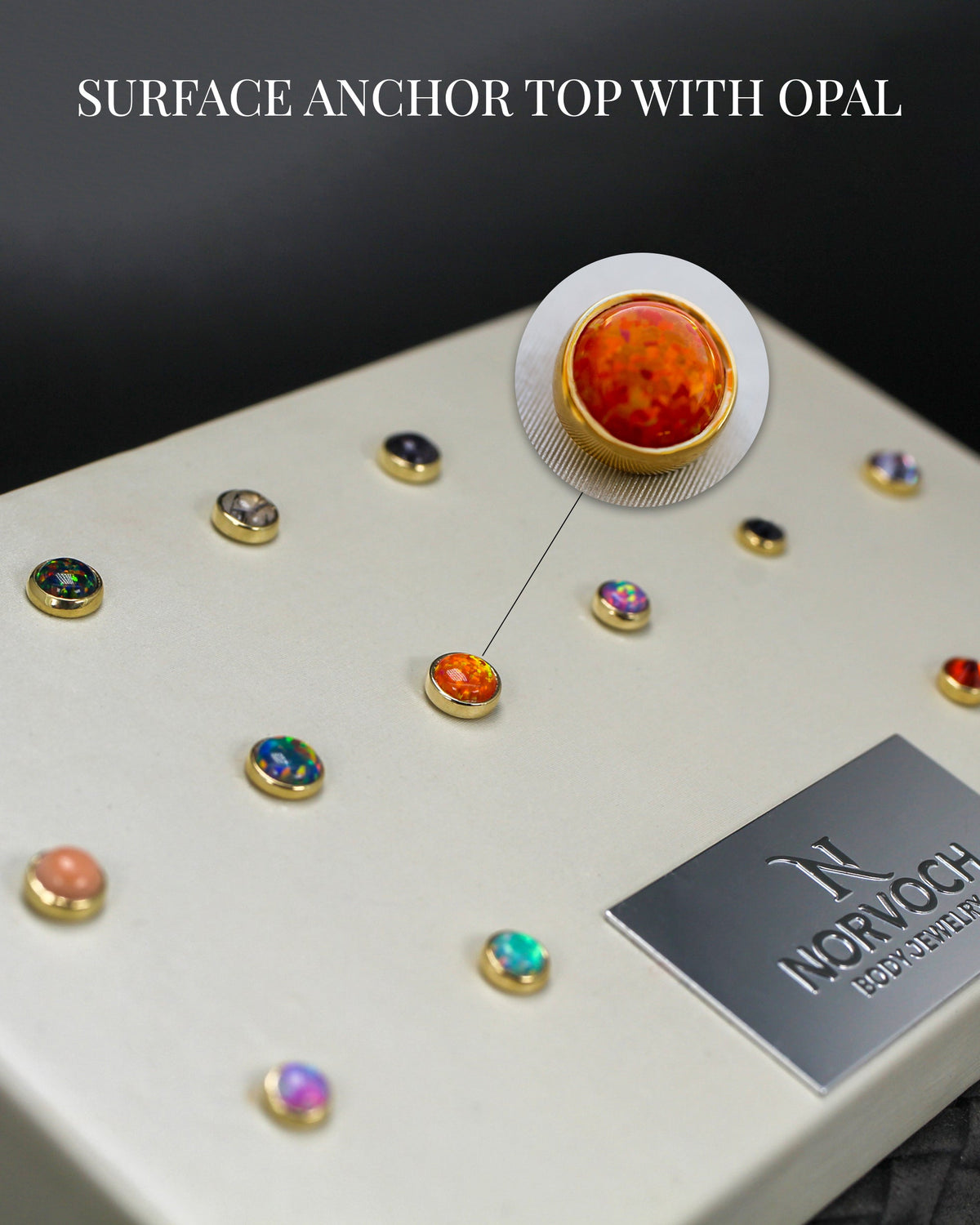 Low Profile Bezel with Opal