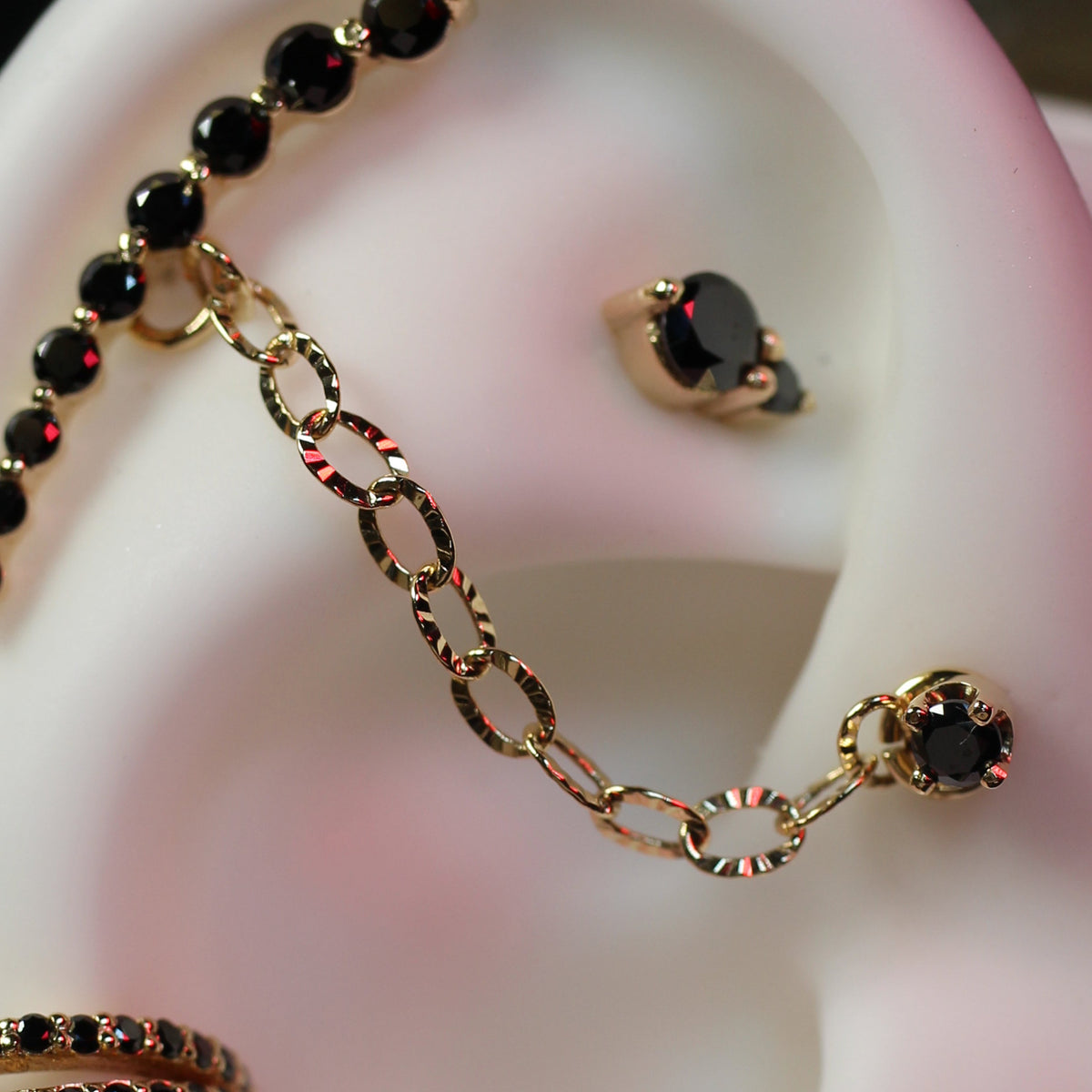 Diamond Cut Link Chain