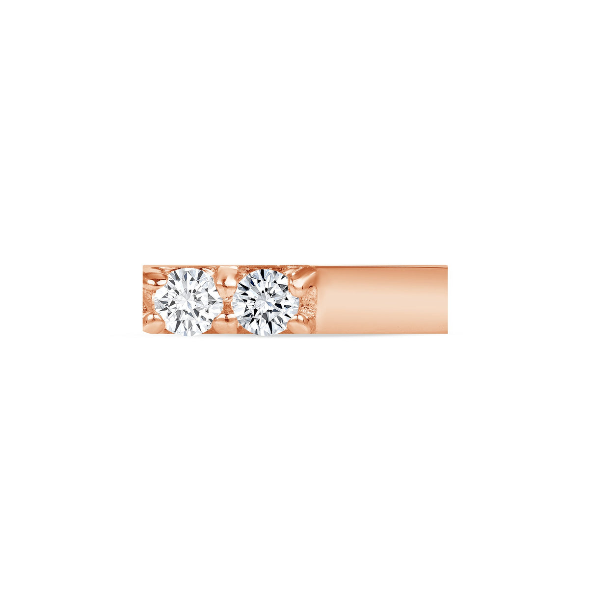 Double Prong Bar End
