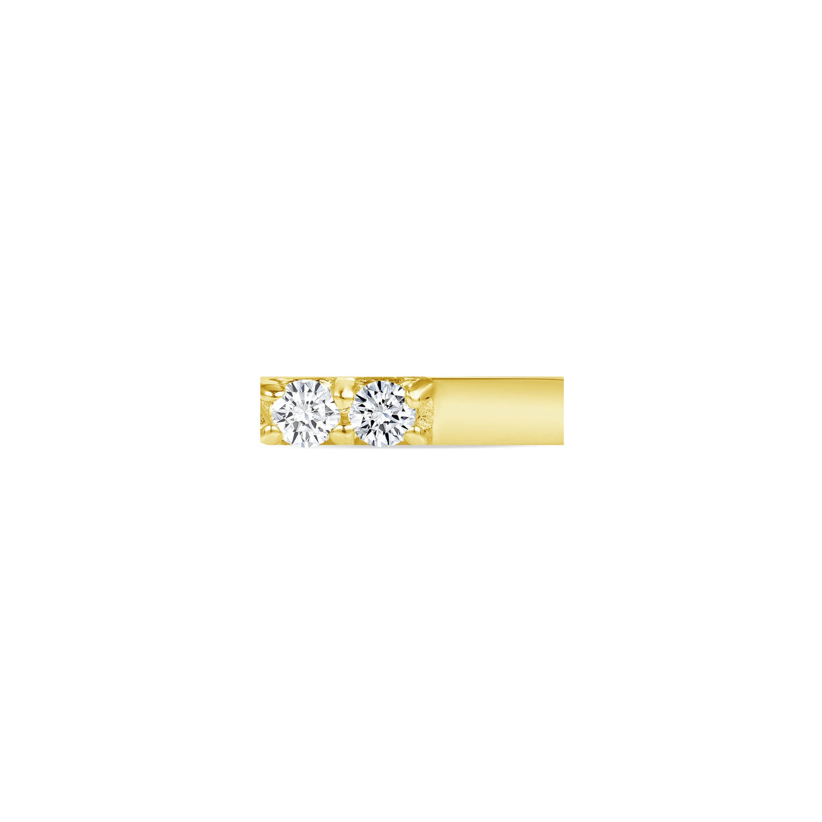 Double Prong Bar End
