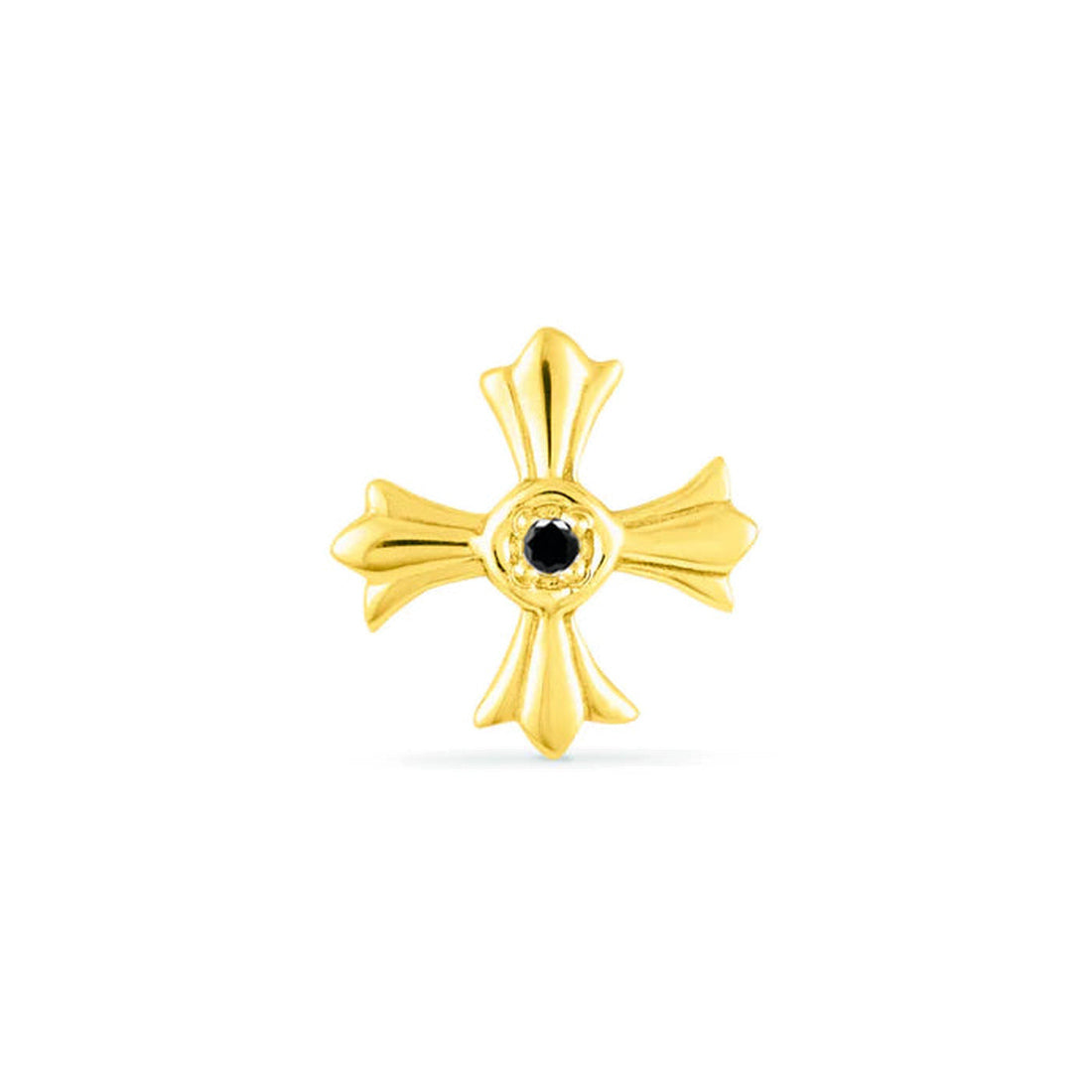 Greek Cross with Gem End