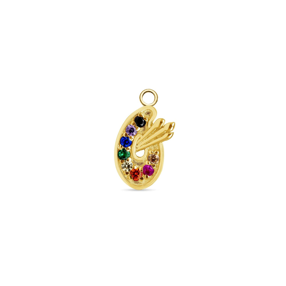 Paint Palette Charm