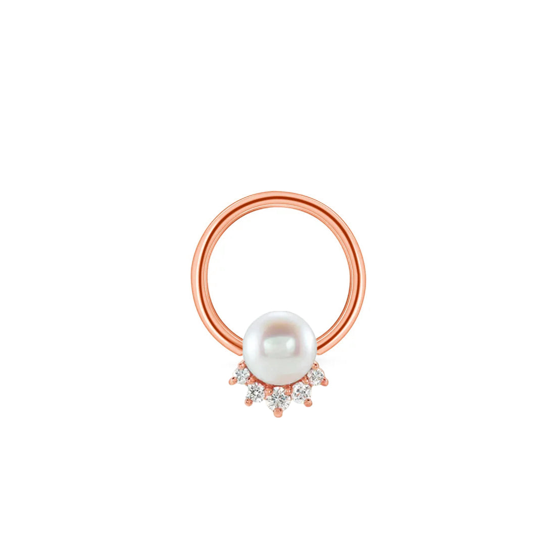 Pearl Star Seamless Ring
