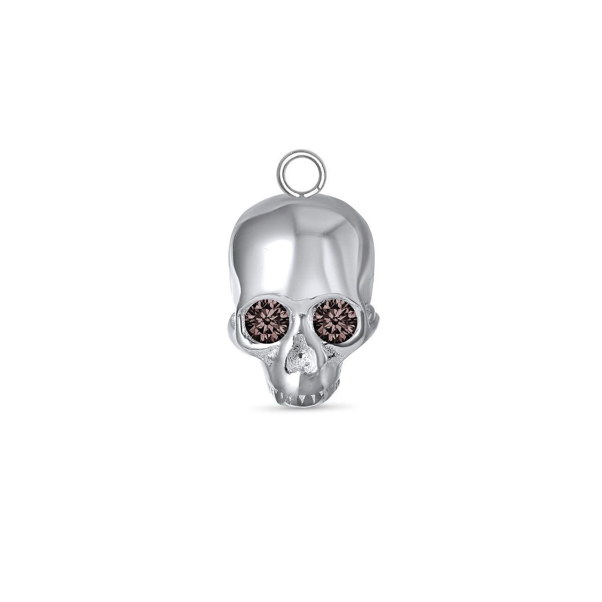 Skull with Gems Charm