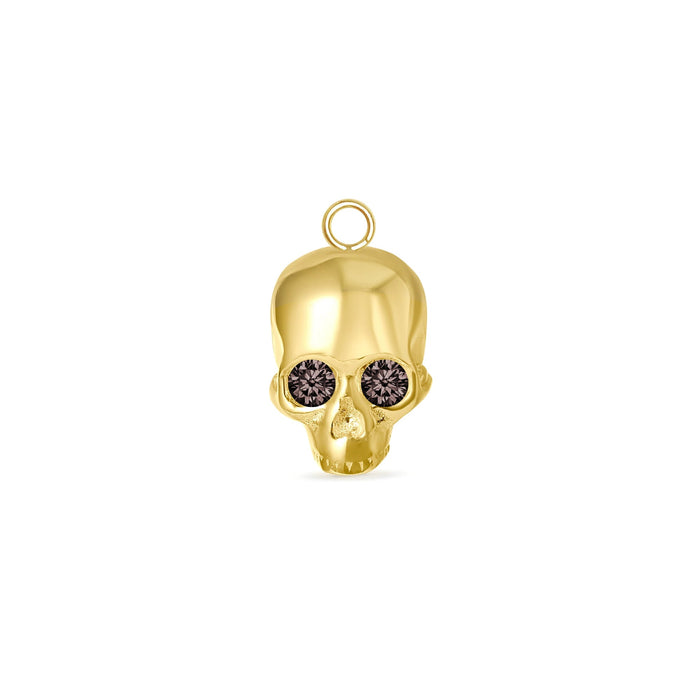 Skull with Gems Charm