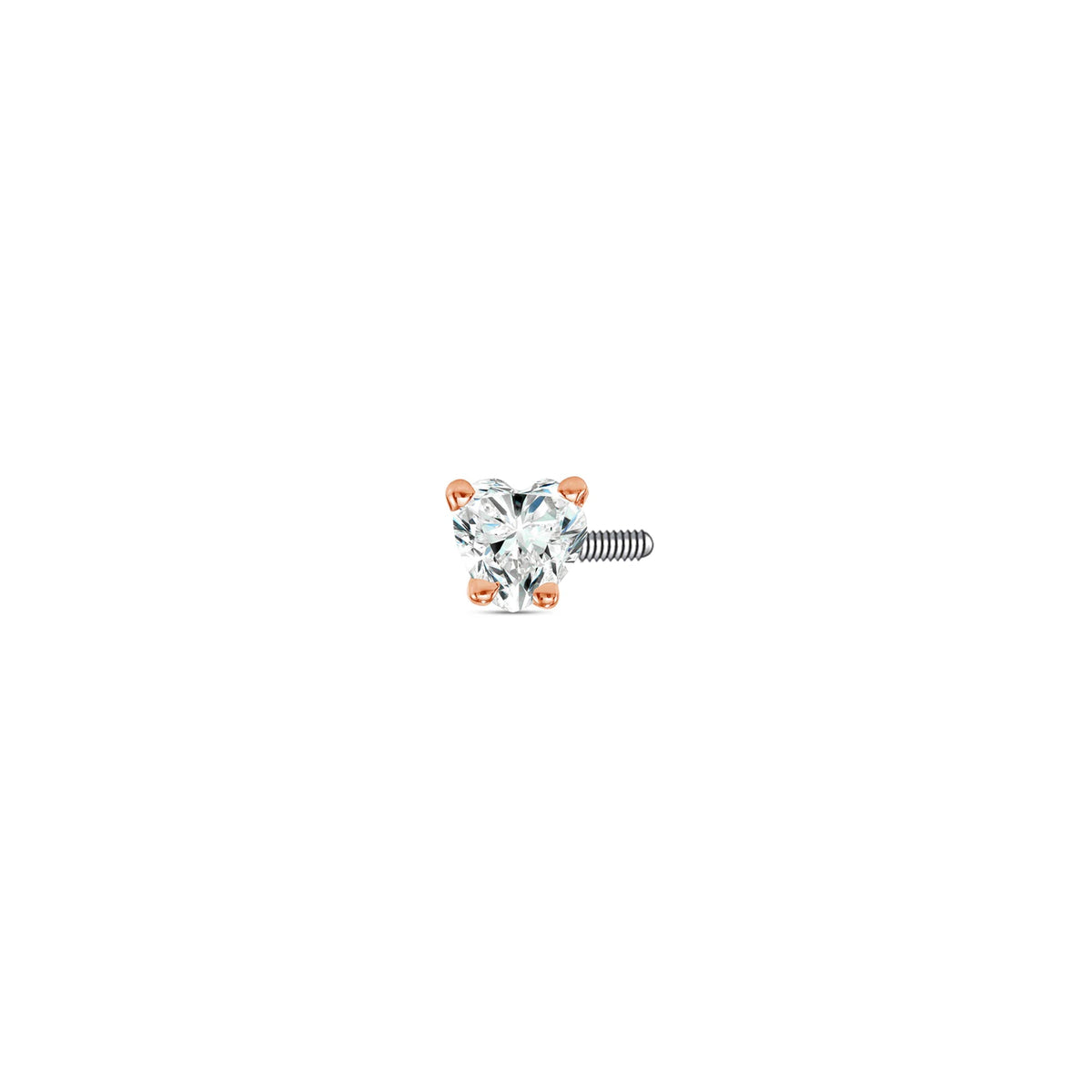 Heart Prong Side Pin