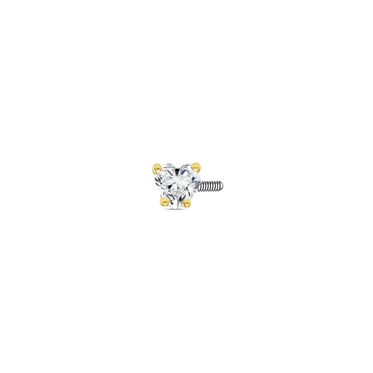 Heart Prong Side Pin