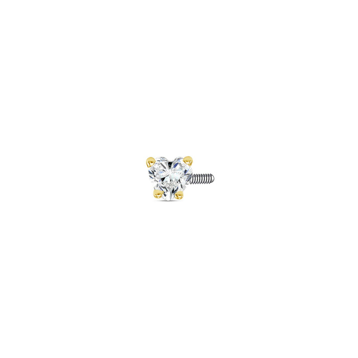 Heart Prong Side Pin